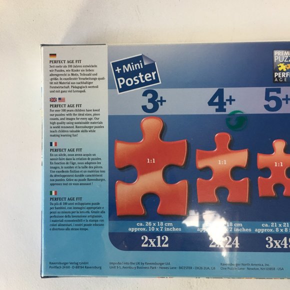 Ravensburger Premium Puzzle Diggers at Work 2 x 24 Age 4+ Sealed New 07 802 8 - Picture 12 of 12